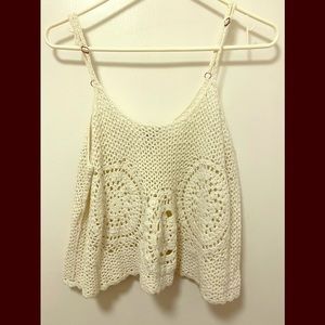 Crochet crop Top